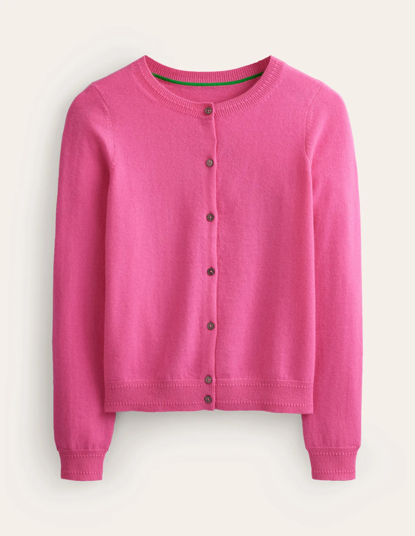 Eva Cashmere Crew Cardigan | Boden (UK & IE)