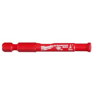 Milwaukee 49-56-0505 1/4" Hex Shank Diamond Abrasive One-Piece Hole Saw Power Drill Bit | Amazon (US)