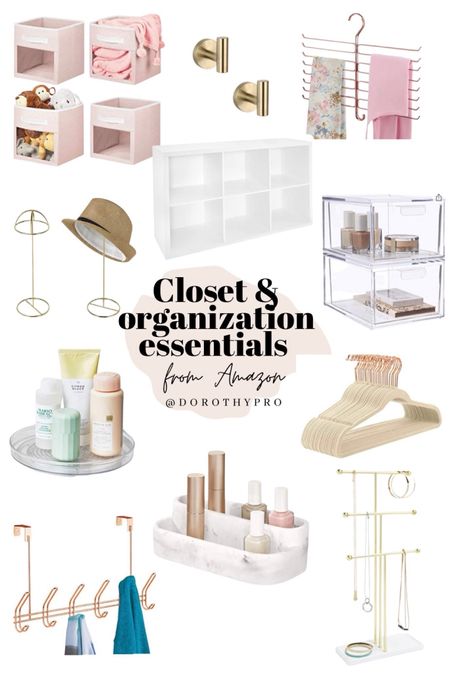 Let’s spring clean with these Amazon home organization finds & closet storage solutions. Love these closet storage bins, wooden shelving, gold closet hooks for purses, gold and while jewelry display, leggings hanger, lazy Susan turntable, over the door scarf/belt hanger, marble vanity organizer, clear stackable drawers, hat stand, felt hangers & bamboo drawer organizers. All from Amazon.  #LTKunder50 http://liketk.it/36EK7 #liketkit @liketoknow.it 

Follow my shop @dorothypro on the @shop.LTK app to shop this post and get my exclusive app-only content!

#liketkit 
@shop.ltk
http://liketk.it/36EK7

#LTKhome #LTKbeauty #LTKGiftGuide #LTKSeasonal #LTKhome