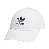 adidas Originals Men's Relaxed Fit Strapback Hat, White/Black, One Size at Amazon Men’s Clothin... | Amazon (US)