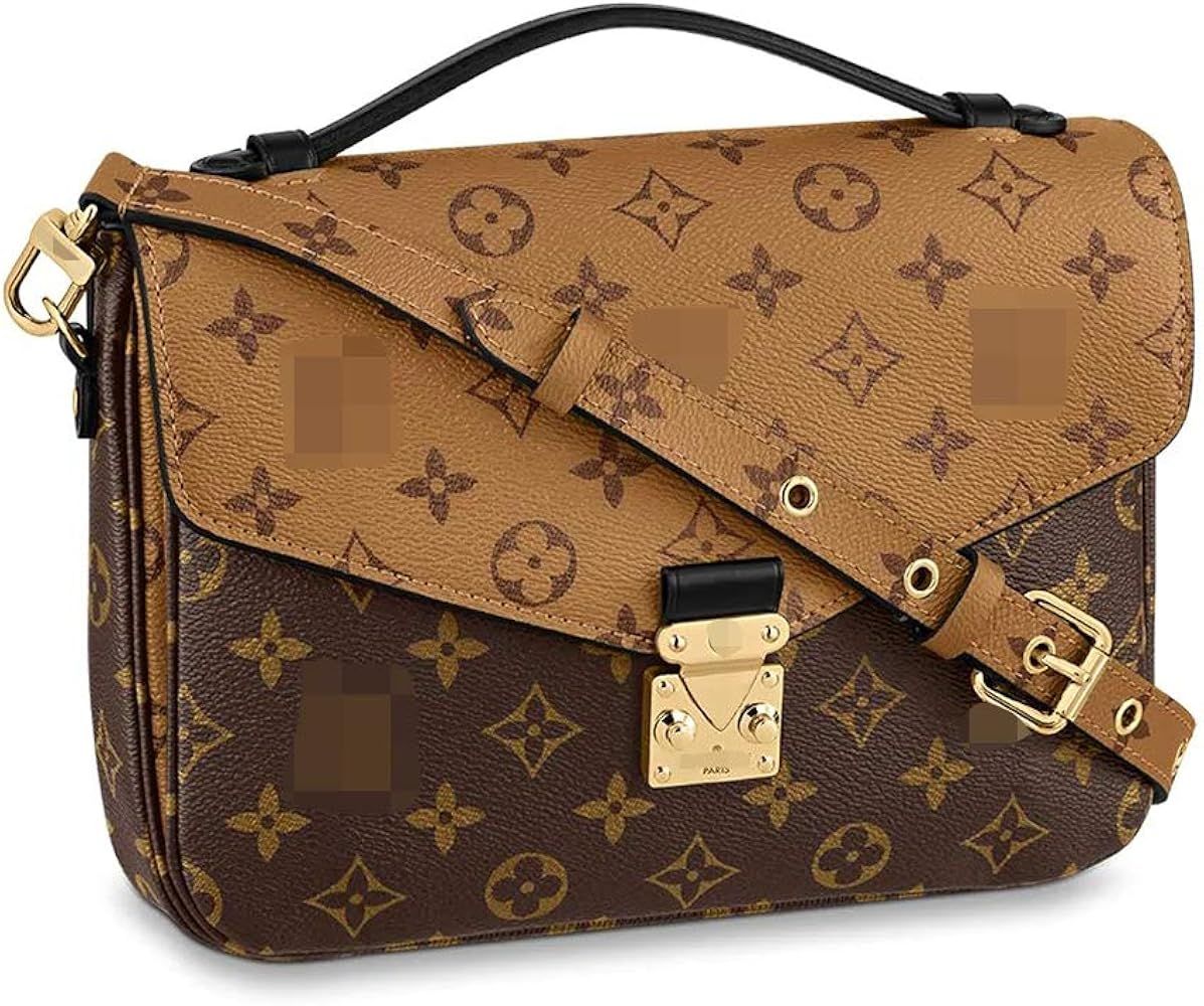 FEAH Women Classic Checkered Shoulder Bag Designer Crossbody Purse with chain 3 Pcs Handbag Set | Amazon (US)