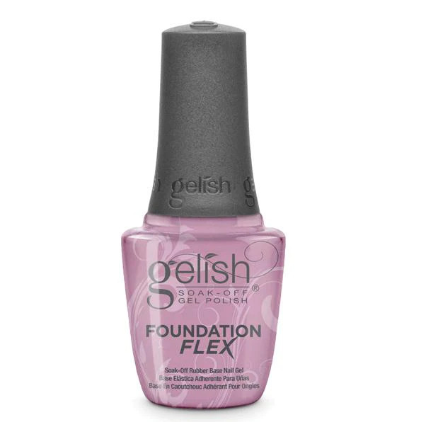 Harmony Gelish - Foundation Flex Soak-Off Rubber Base Nail Gel - Light Pink (0.5 oz) | Beyond Polish