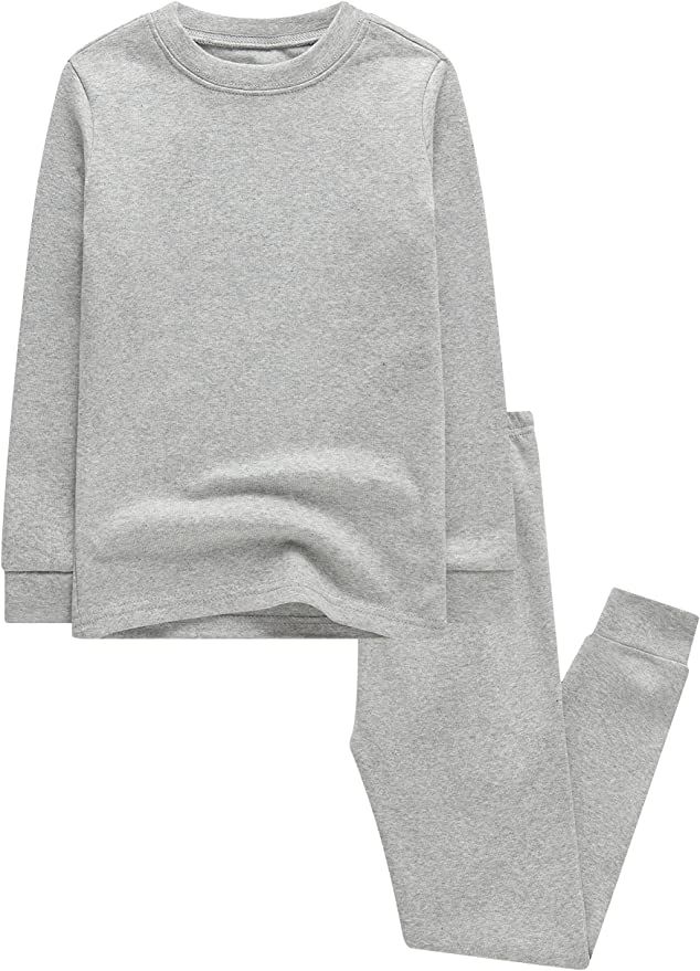 Winging Day Thermal Underwear Set Girls Boys Long Johns Kids Pajamas Pjs | Amazon (US)
