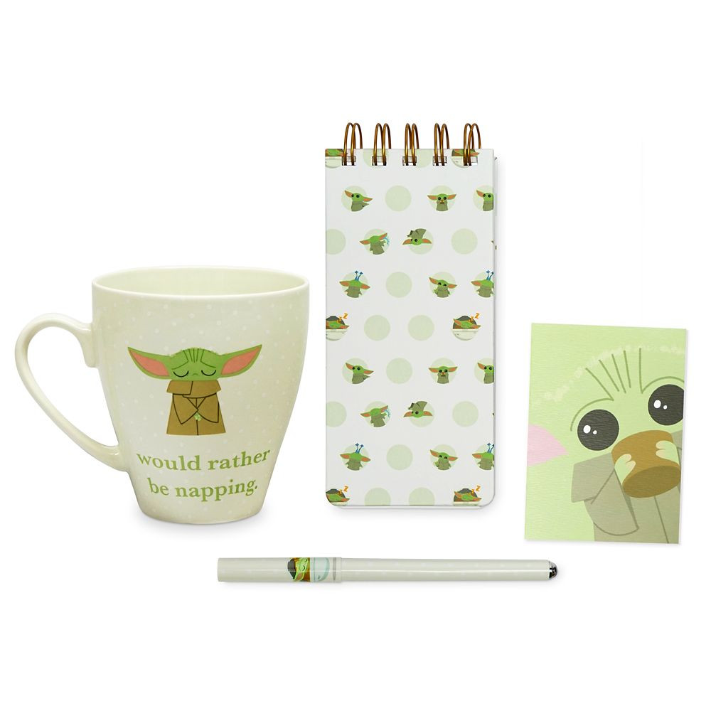 The Child Mug and Stationery Set – Star Wars: The Mandalorian | Disney Store