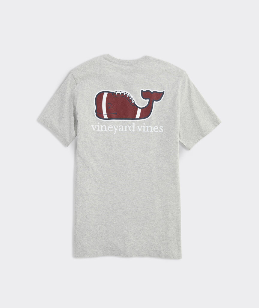 Football Whale Short-Sleeve Pocket Tee | vineyard vines