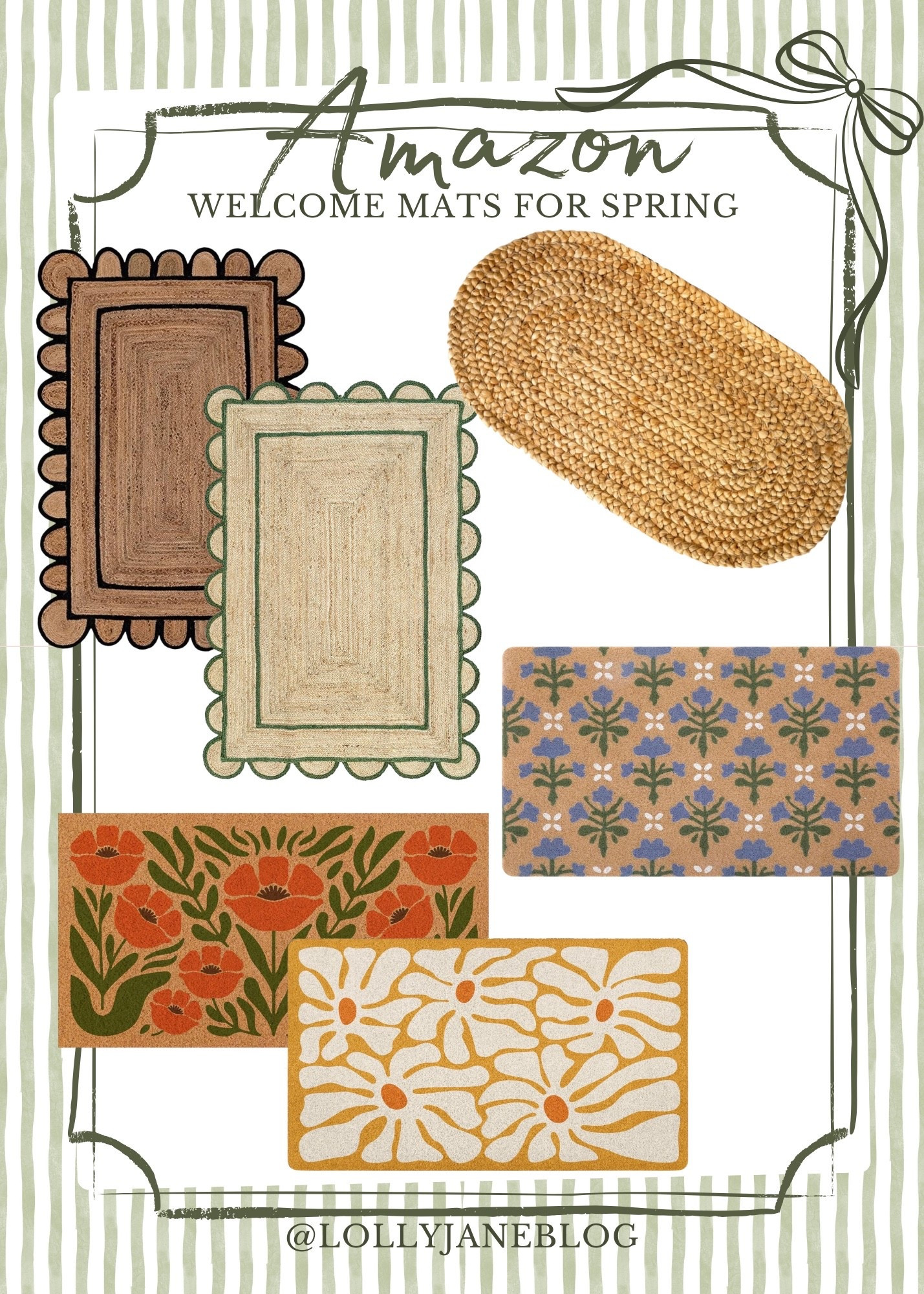 Looking for a spring porch refres? Check out these adorable welcome mat rug finds from Amazon! 🩷🌸🙌🏼



#LTKSeasonal #LTKdayinmylife #LTKHome