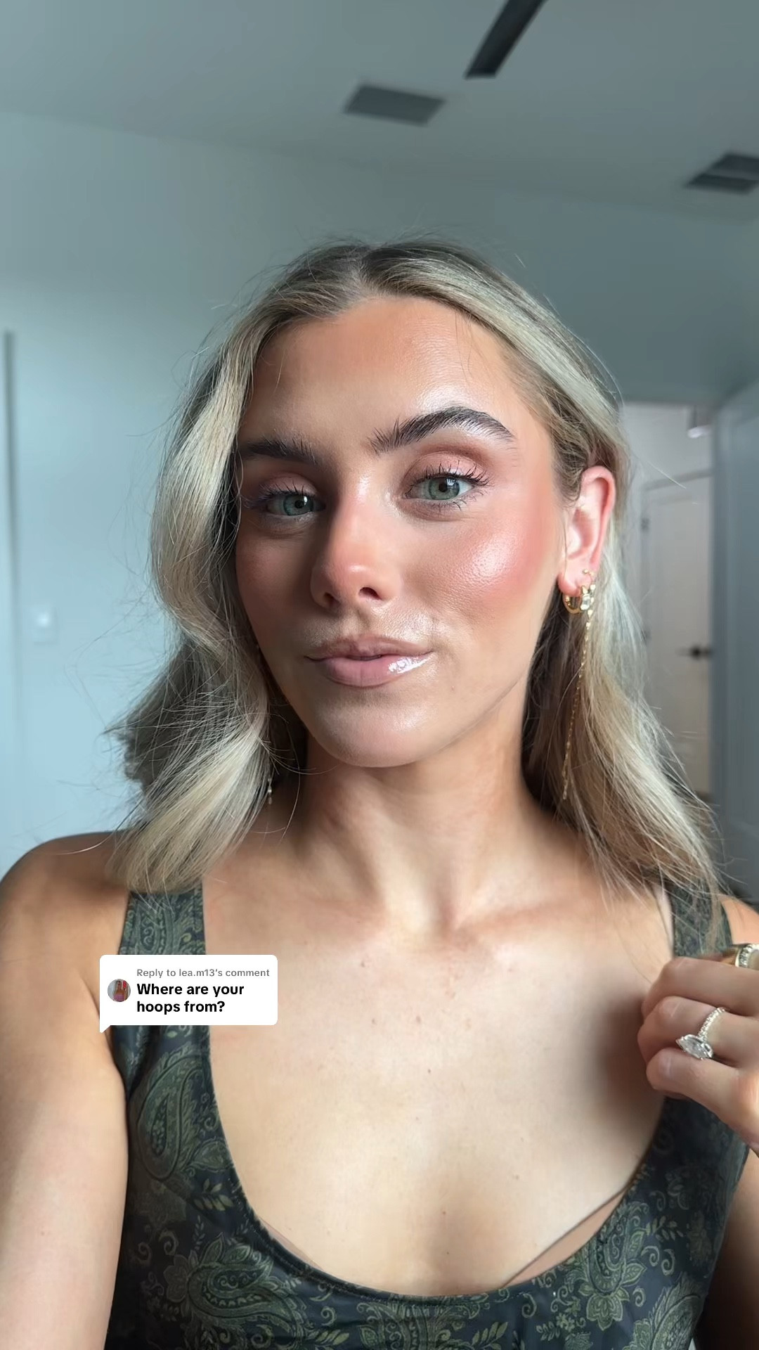 My earring stack I keep getting complimented on. My second piercing is @ringconcierge duster earrings and my first hoop is from @baublebar the Tyra waterproof earring set

#LTKootd #LTKgrwm #LTKstorytime