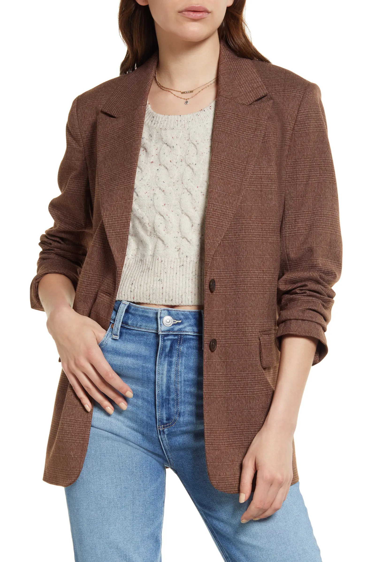 Glen Plaid BlazerTREASURE & BOND | Nordstrom