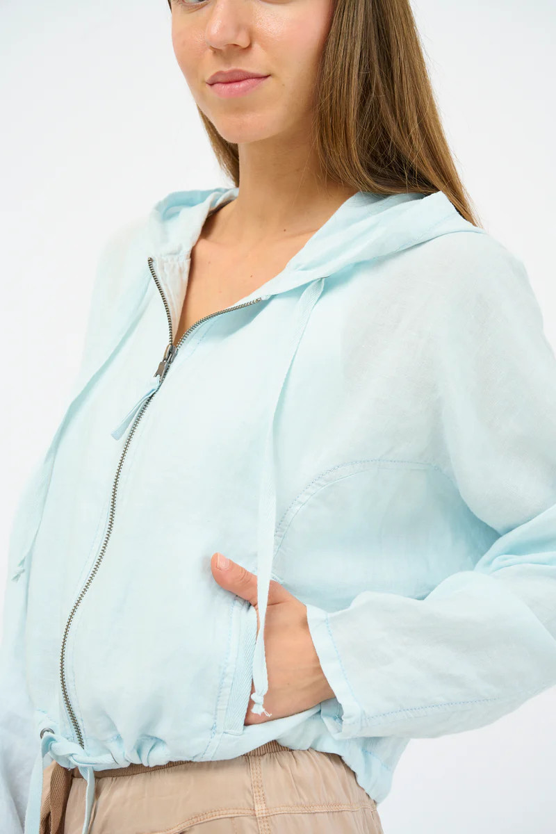 Coraline Linen Hoodie | Marrakech Clothing