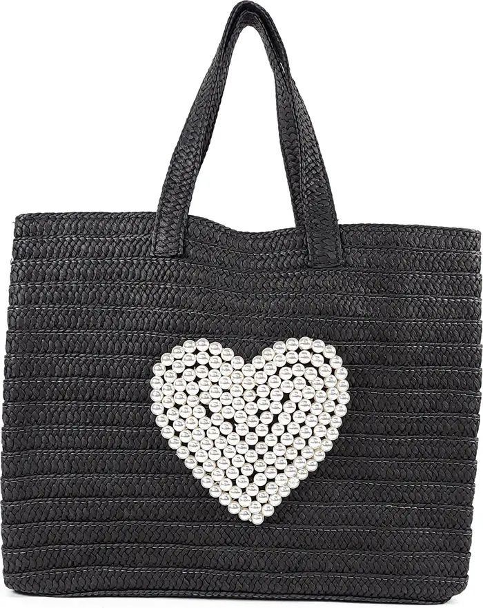 Love Woven Straw Tote | Nordstrom