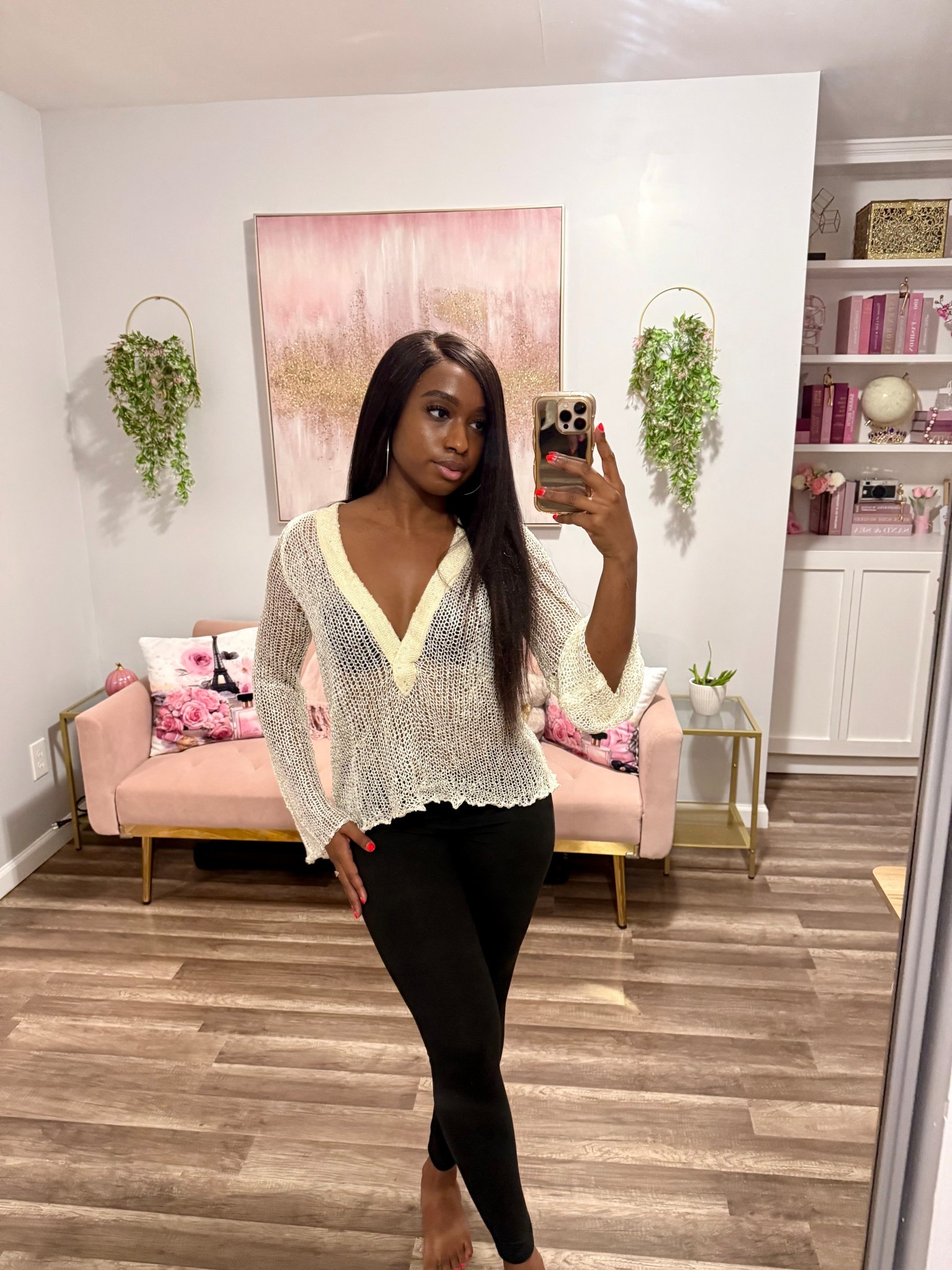 Step out in style with this Yuwenier sequin crochet cover-up ✨ Sexy plunging neckline, see-through hollow-out details, and loose batwing sleeves make it perfect for parties, nights out, or Halloween! Bold, trendy, and totally show-stopping. 
Size = small 
#SequinTop #PartyOutfit #GoingOutTop #HalloweenFashion #WomenStyle #NightOutLook #TrendyTops

#LTKFindsUnder100 #LTKFindsUnder50 #LTKHalloween