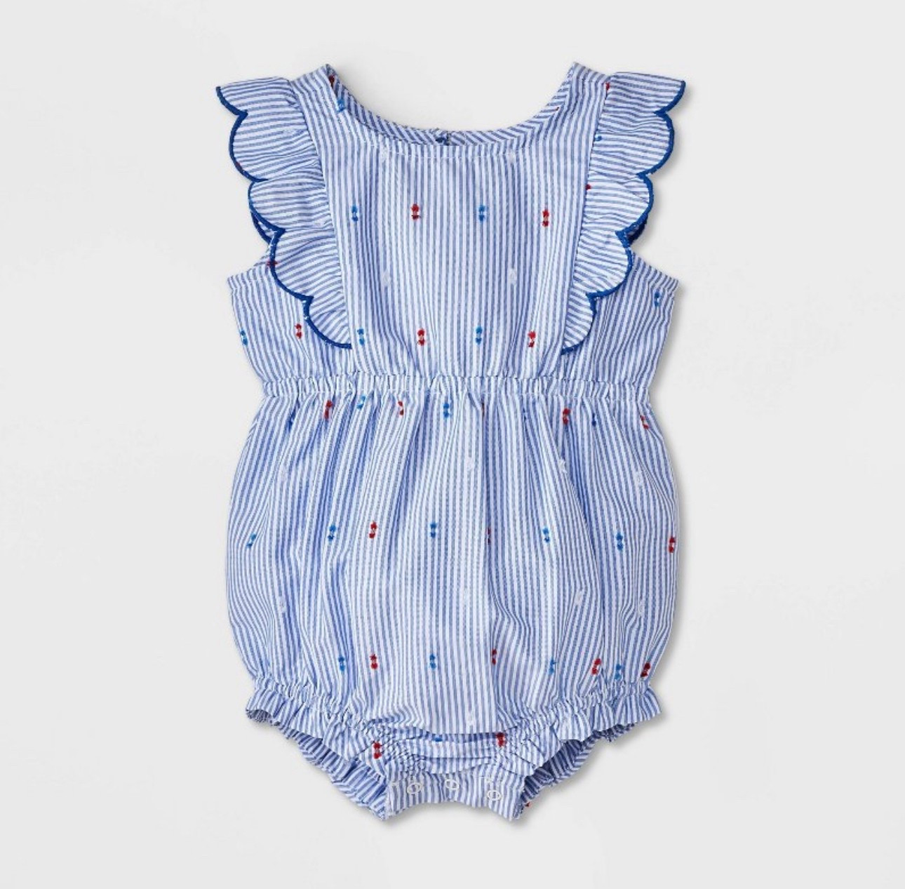 BABY GIRL BUBBLE | I’m obsessed with this Stars and Stripes bubble! So cute for Memorial Day, Fourth of July, or any other American red, white, and blue themed event. 

#LTKSeasonal #LTKBaby #LTKKids