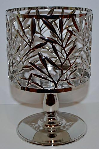 Bath & Body Works Vine Leaf Pedestal 3 Wick Candle Sleeve Holder | Amazon (US)