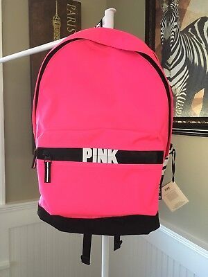 Victoria's Secret PINK CAMPUS BACKPACK Pink On Fleek Bookbag 2017 NWT  | eBay | eBay US