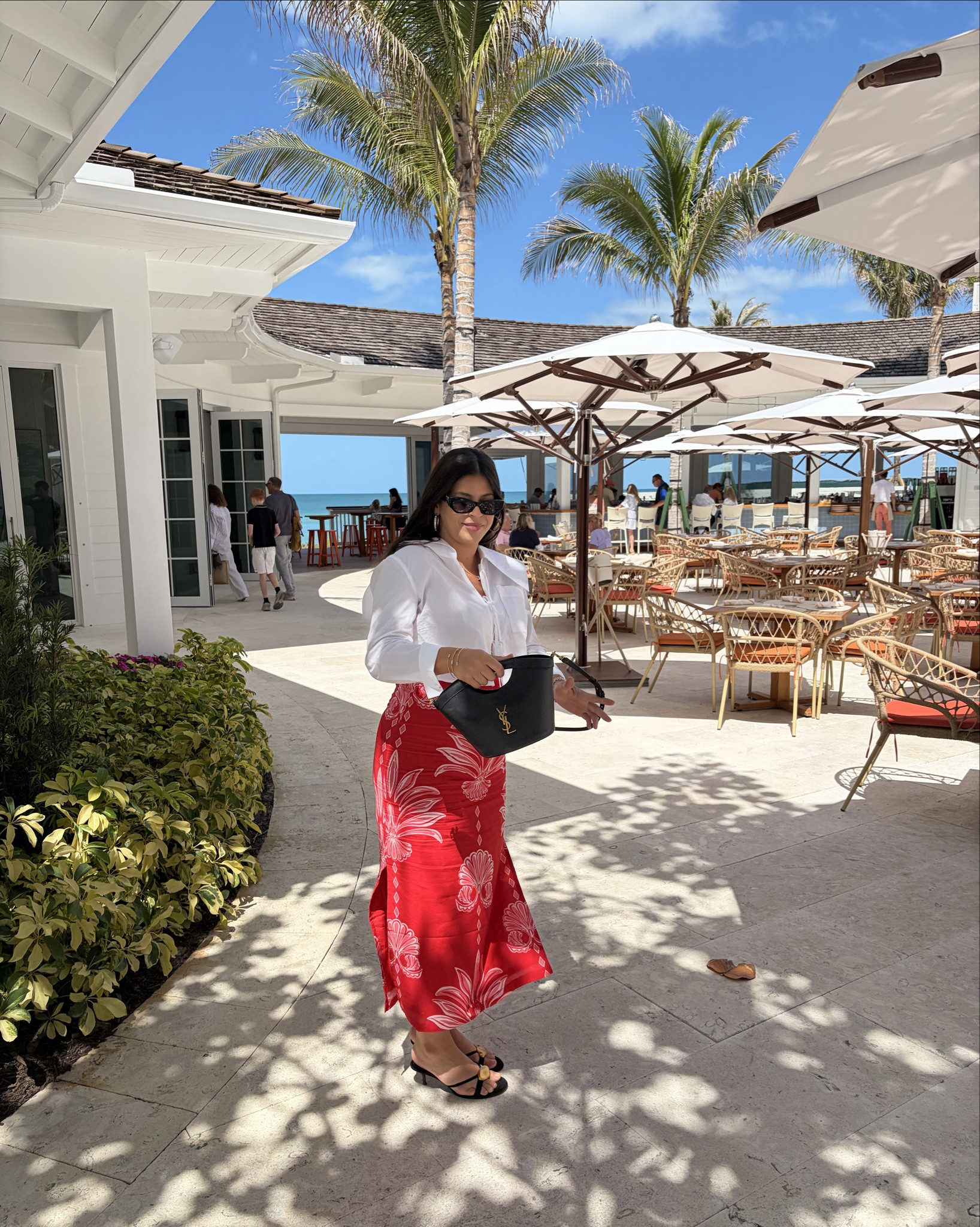 Half zipped and half baked 🤰🏻 

#maternity #resortwear #vacationoutfit #pregnant #sandals #targetfind #vacation #springfashion #springoutfit #minibag 

#LTKBump #LTKSeasonal