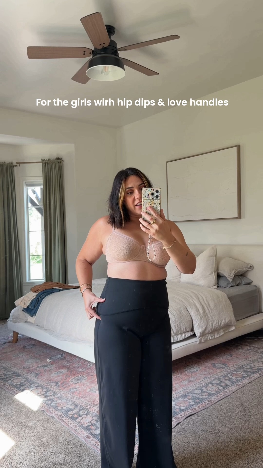 The new booty boost wide leg are phenomenal! My size L regular (could have done M) code: NINAXSPANX gets ya 15% off.

#LTKSaleAlert #LTKMidsize #LTKCon