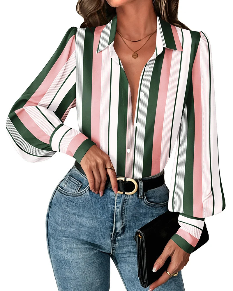 Elegant Lantern Long Sleeve Blouse (US Only) | Zeagoo