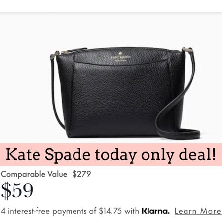 Kate spade crossbody bag. Gift for her 

#LTKsalealert #LTKunder100 #LTKitbag