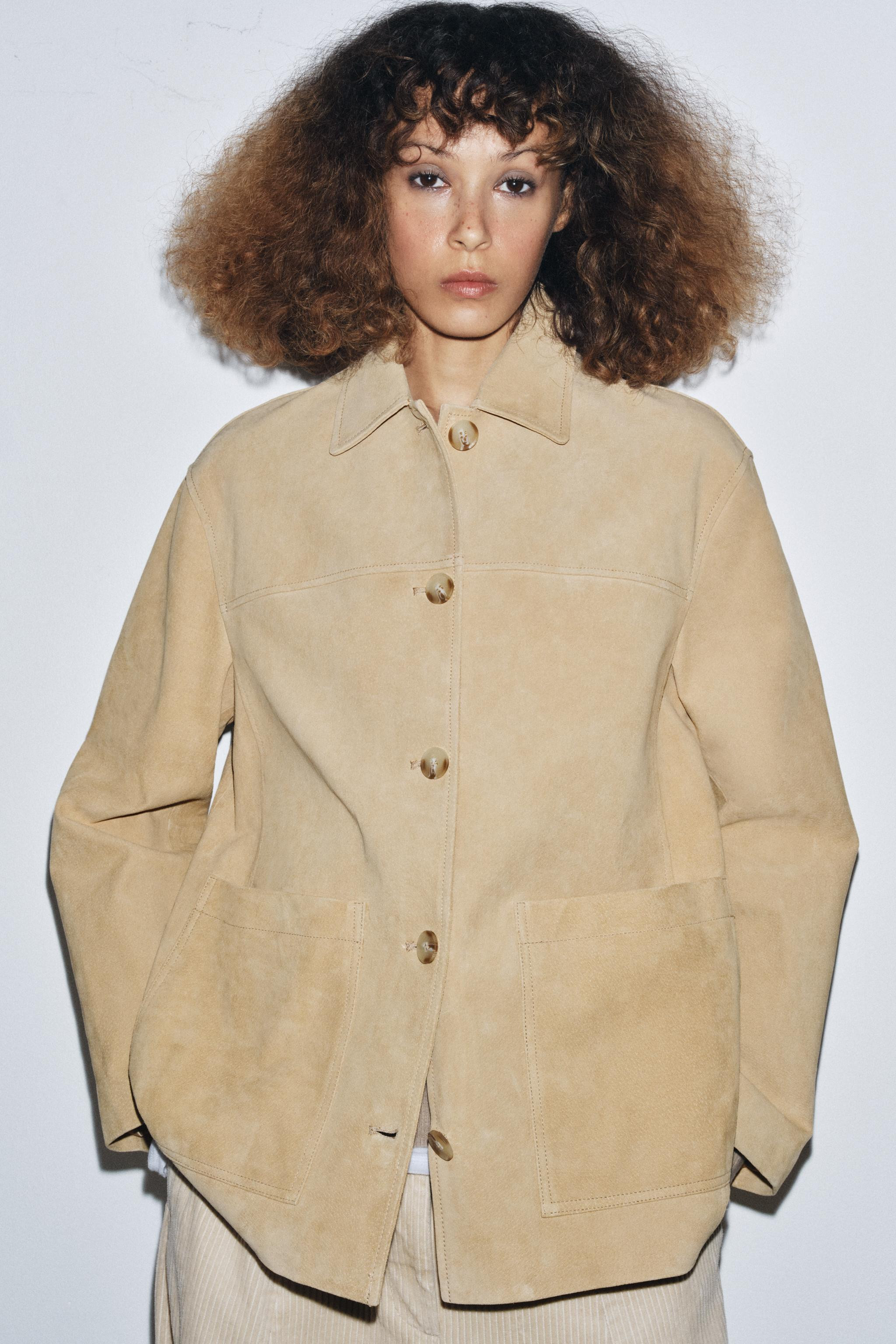 SUEDE LEATHER JACKET ZW COLLECTION LIMITED EDITION | Zara US