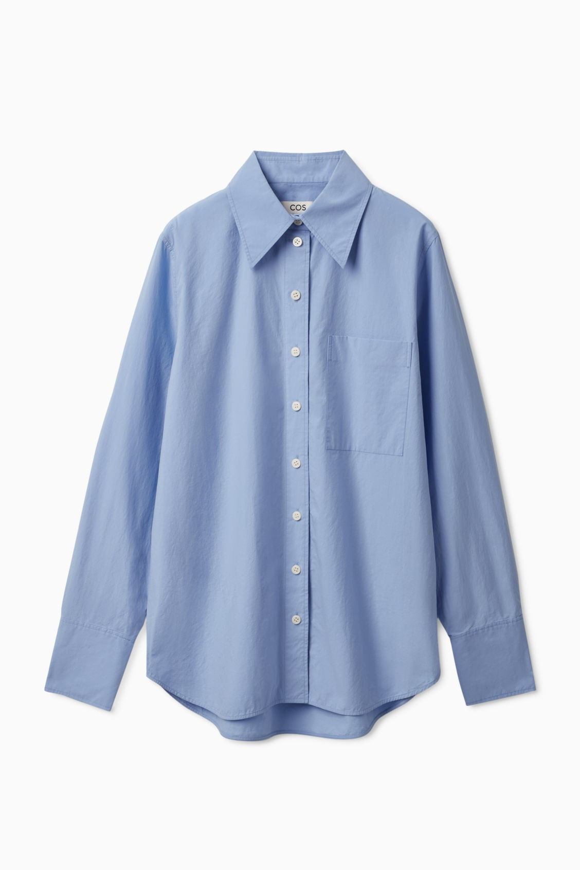 OVERSIZED LONG-SLEEVE SHIRT | COS (US)