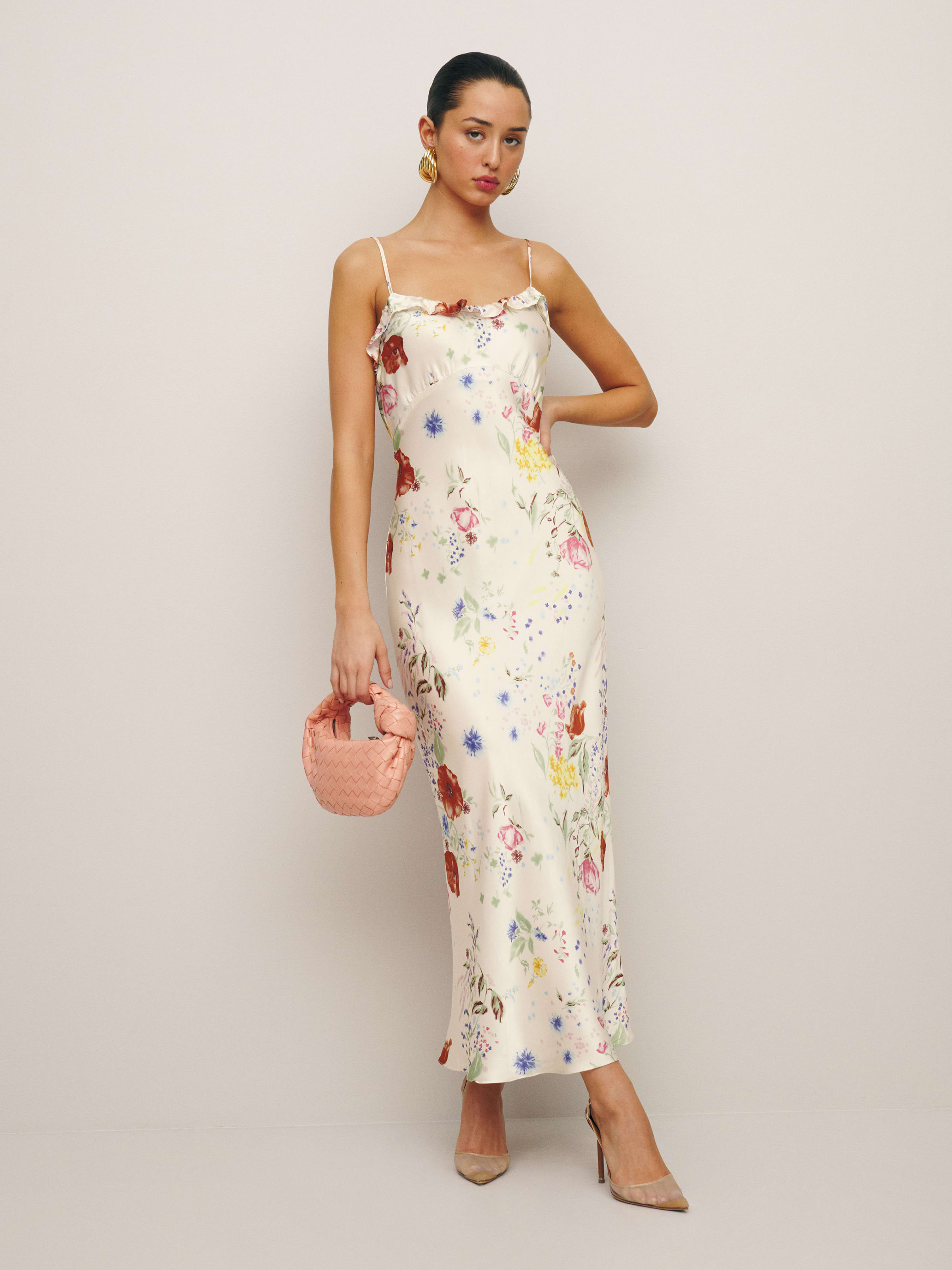 Aribella Silk Dress | Reformation (Global)