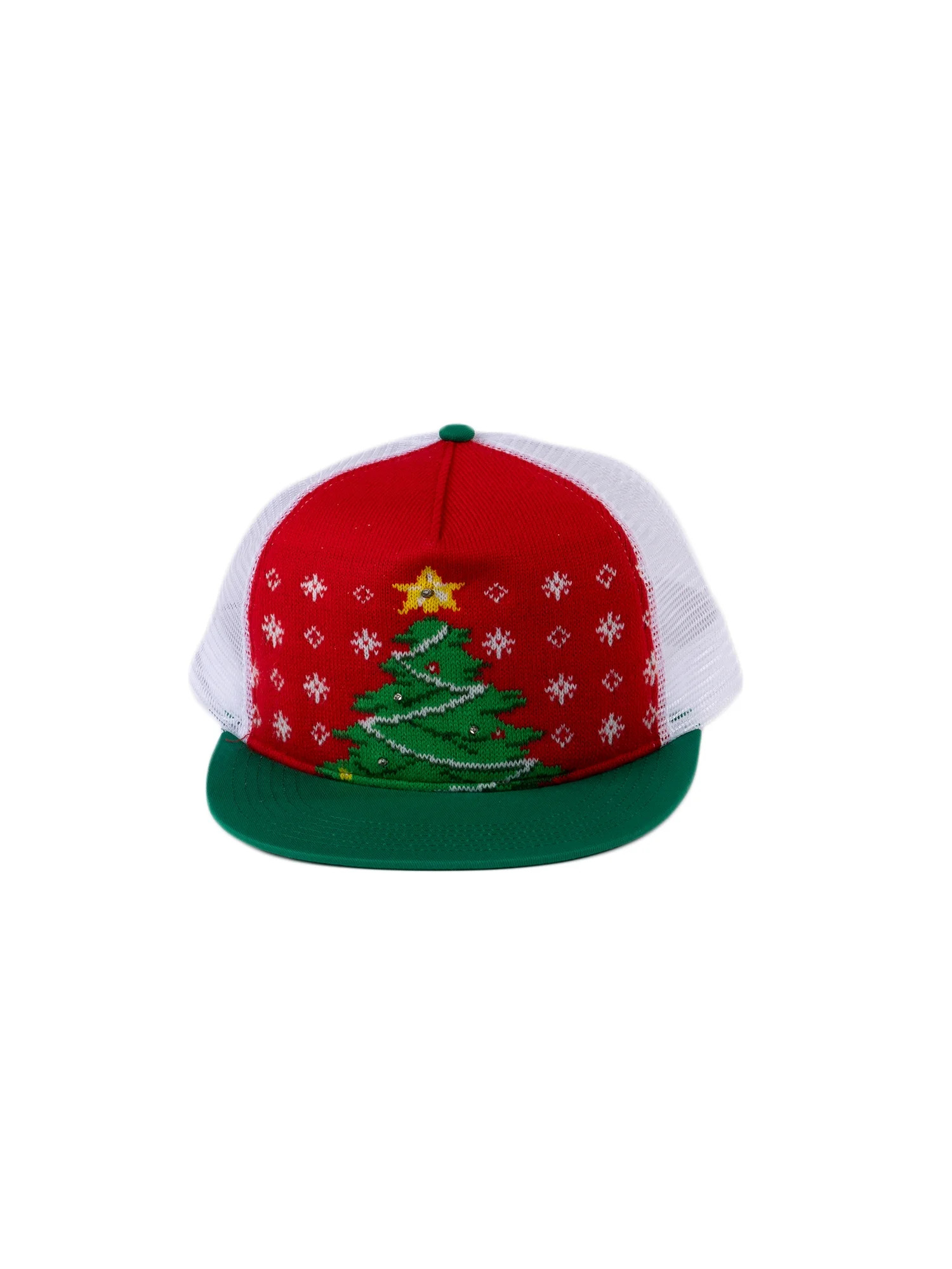 Christmas Lightup Christmas Tree Hat Party Accessory, Unisex, by Holiday Time | Walmart (US)