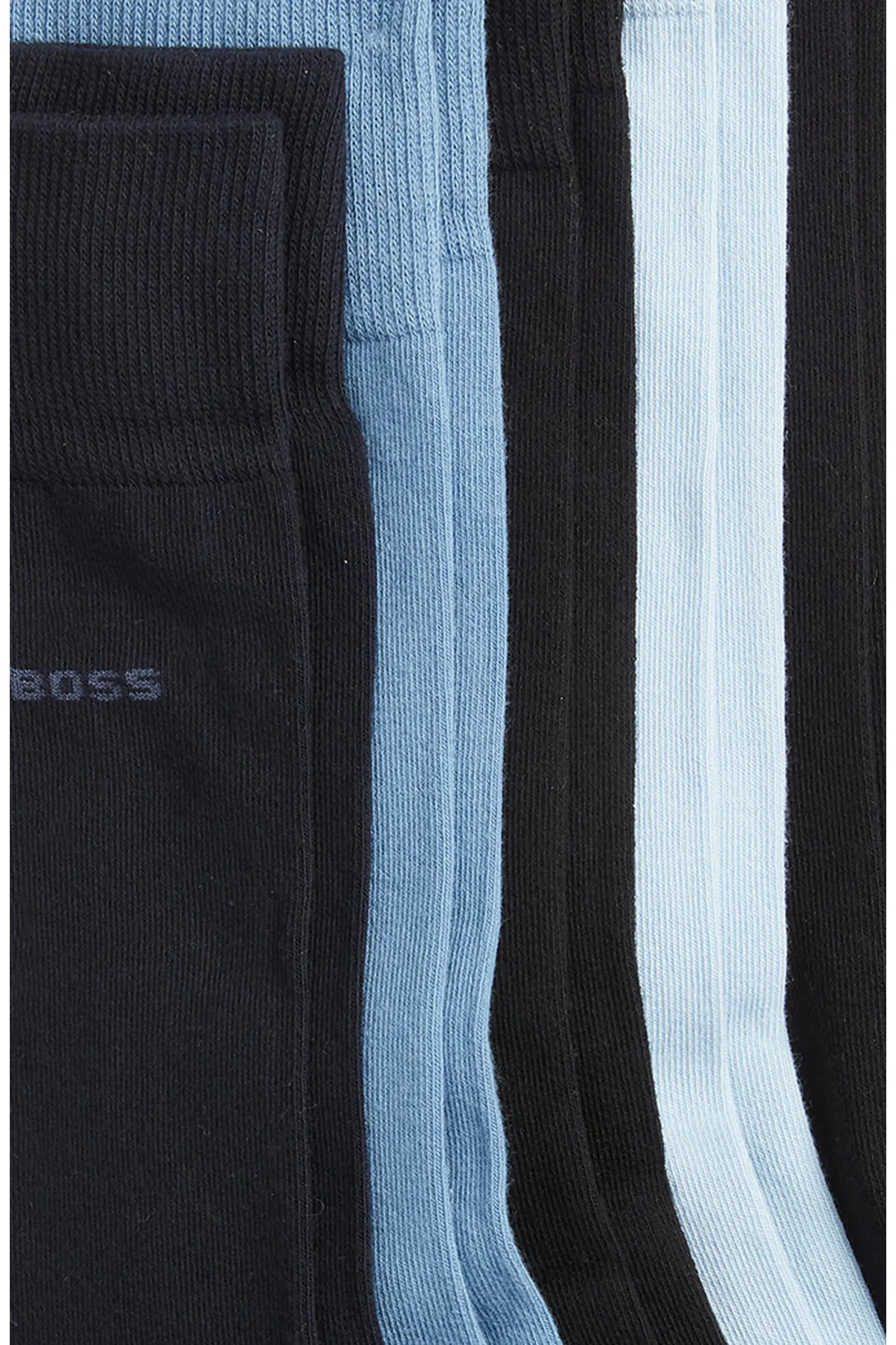 BOSS Assorted 5-Pack Solid Cotton Blend Dress Socks (Men) | Nordstrom | Nordstrom