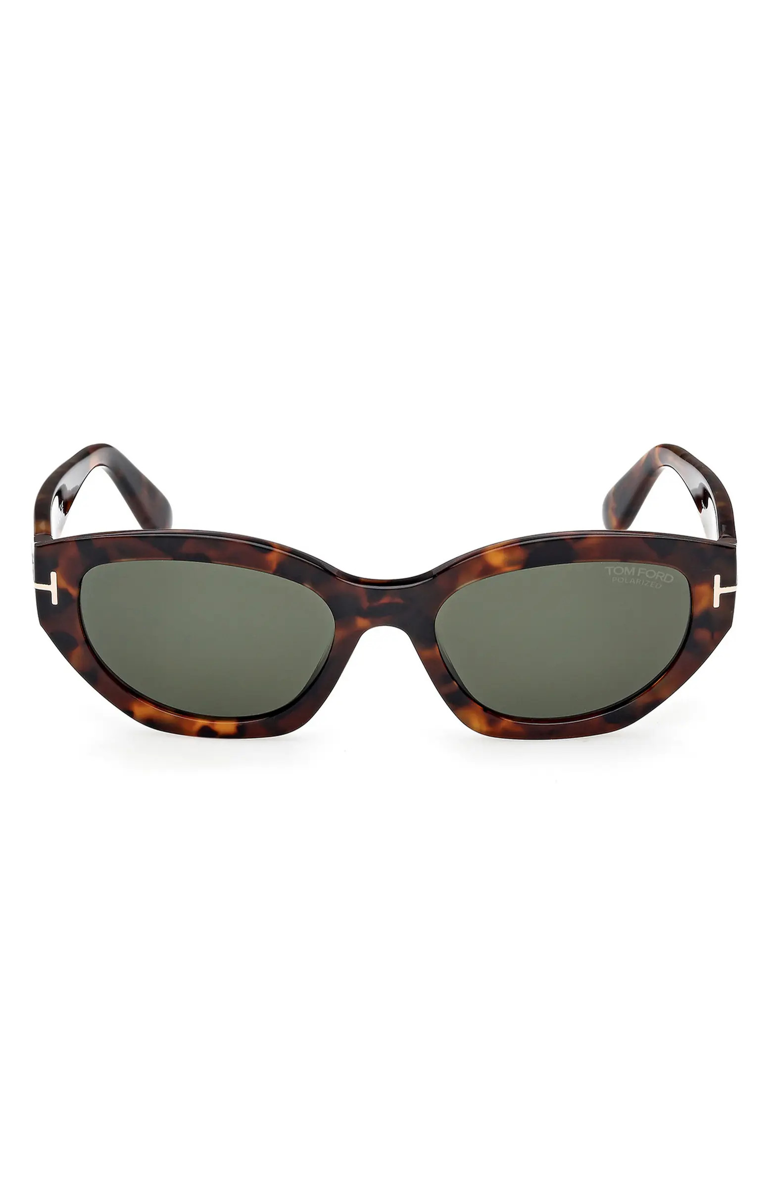 TOM FORD Penny 55mm Polarized Geometric Sunglasses | Nordstrom | Nordstrom