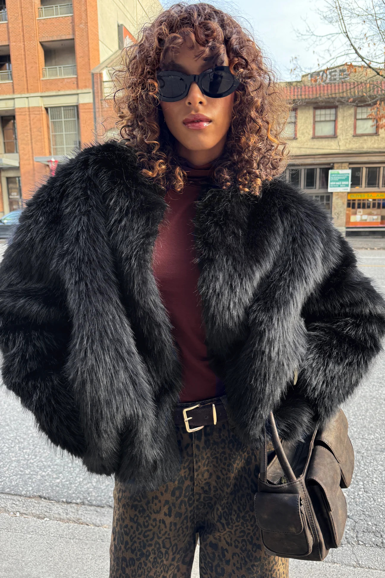 FUZZY JACKET | OAK + FORT