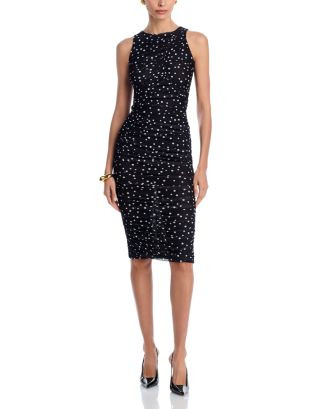 Bardot Felicia Dot Mesh Midi Dress  | Bloomingdale's Women | Bloomingdale's (US)