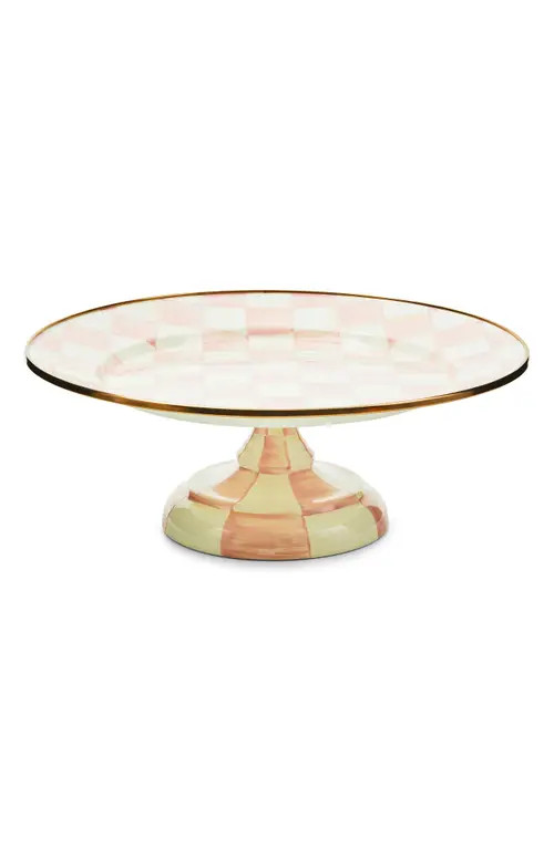 MACKENZIE CHILDS Rosy Check Small Pedestal Platter at Nordstrom | Nordstrom