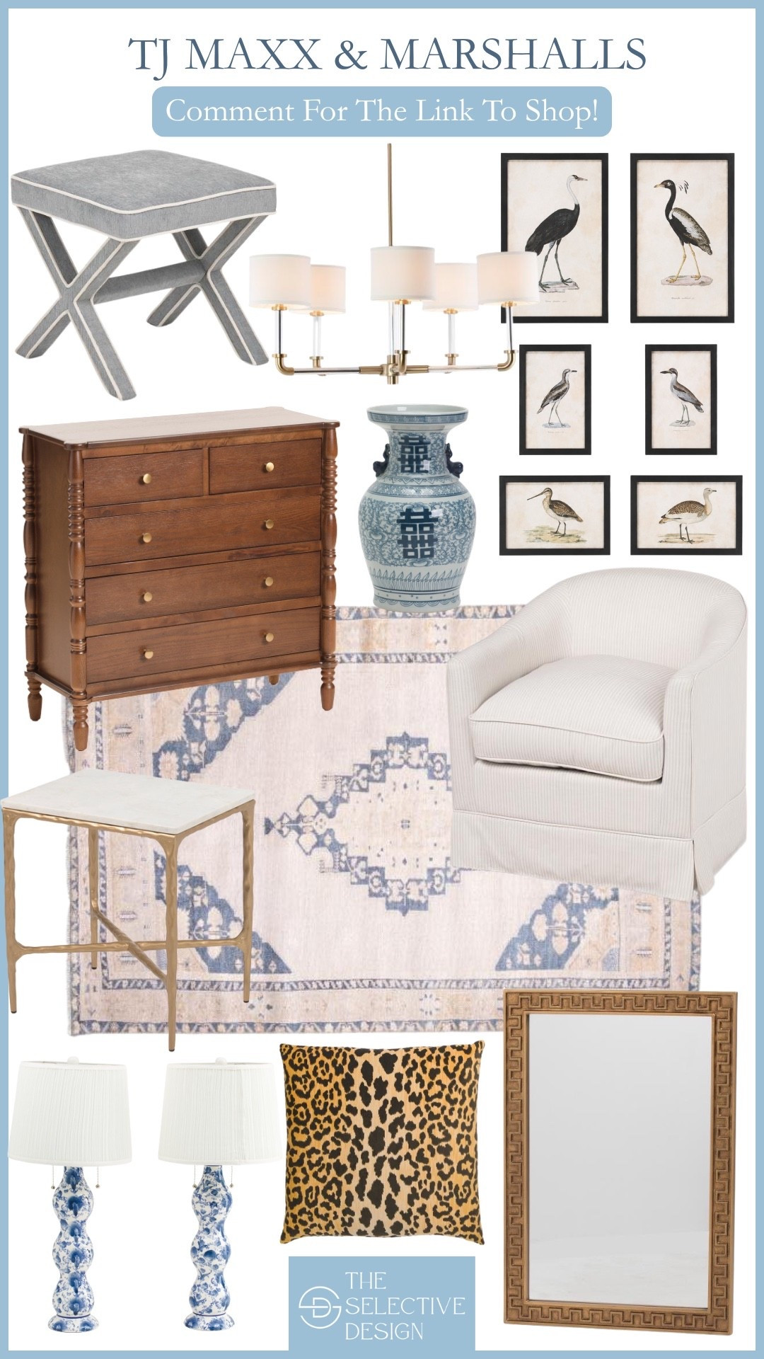 So many pretty and affordable grandmillennial home decor finds at Tj Maxx and Marshall’s right now! 

Grandmillennial home decor | Grandmillennial living room | affordable home finds | classic home | preppy home

#LTKHome #LTKSaleAlert