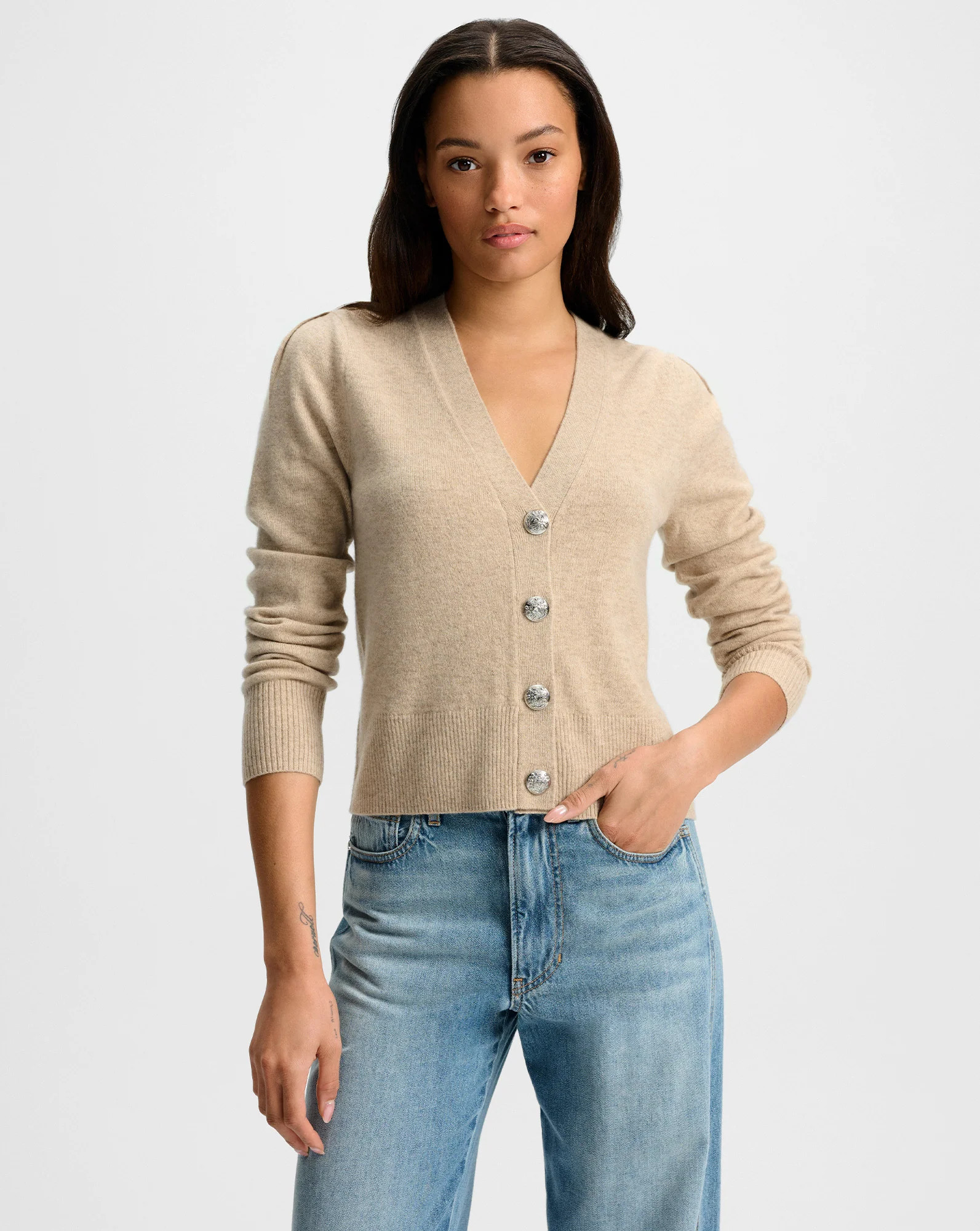 Solene Cashmere Cardigan | Veronica Beard