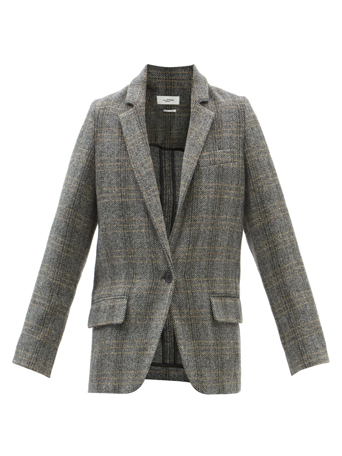 Charly check wool-twill blazer | Isabel Marant Étoile | Matches (US)