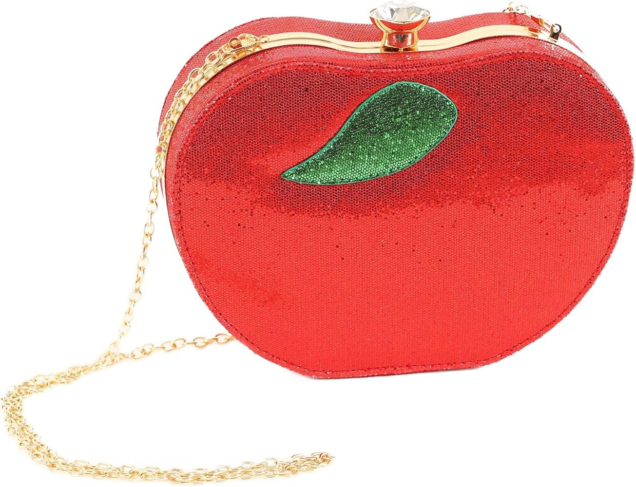 Rhinestone Apple Purse | Amazon (US)