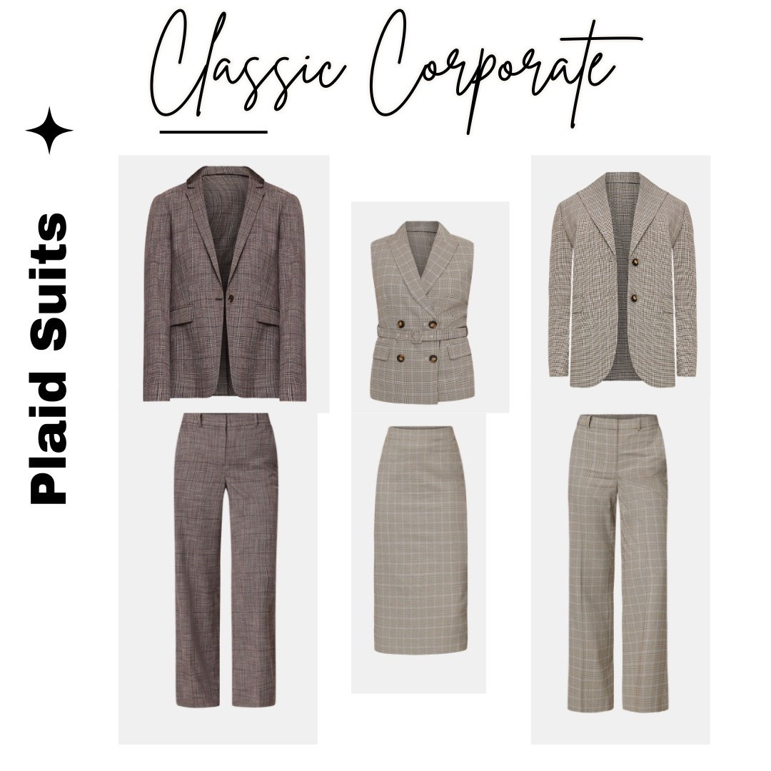 Plaid suits I’m wearing this Fall 🤍

#LTKWorkwear #LTKStyleTip #LTKOver40