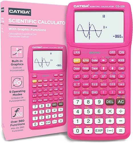 CATIGA Scientific Calculator with Graphic Functions - Multiple Modes with Intuitive Interface - P... | Amazon (US)