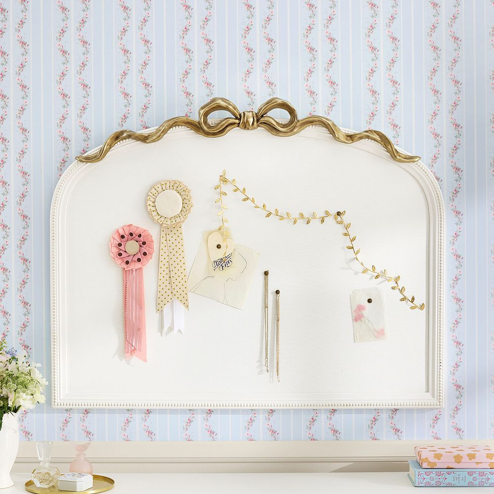 LoveShackFancy Bow Arched Pinboard (38"x 29.75") | Pottery Barn Teen