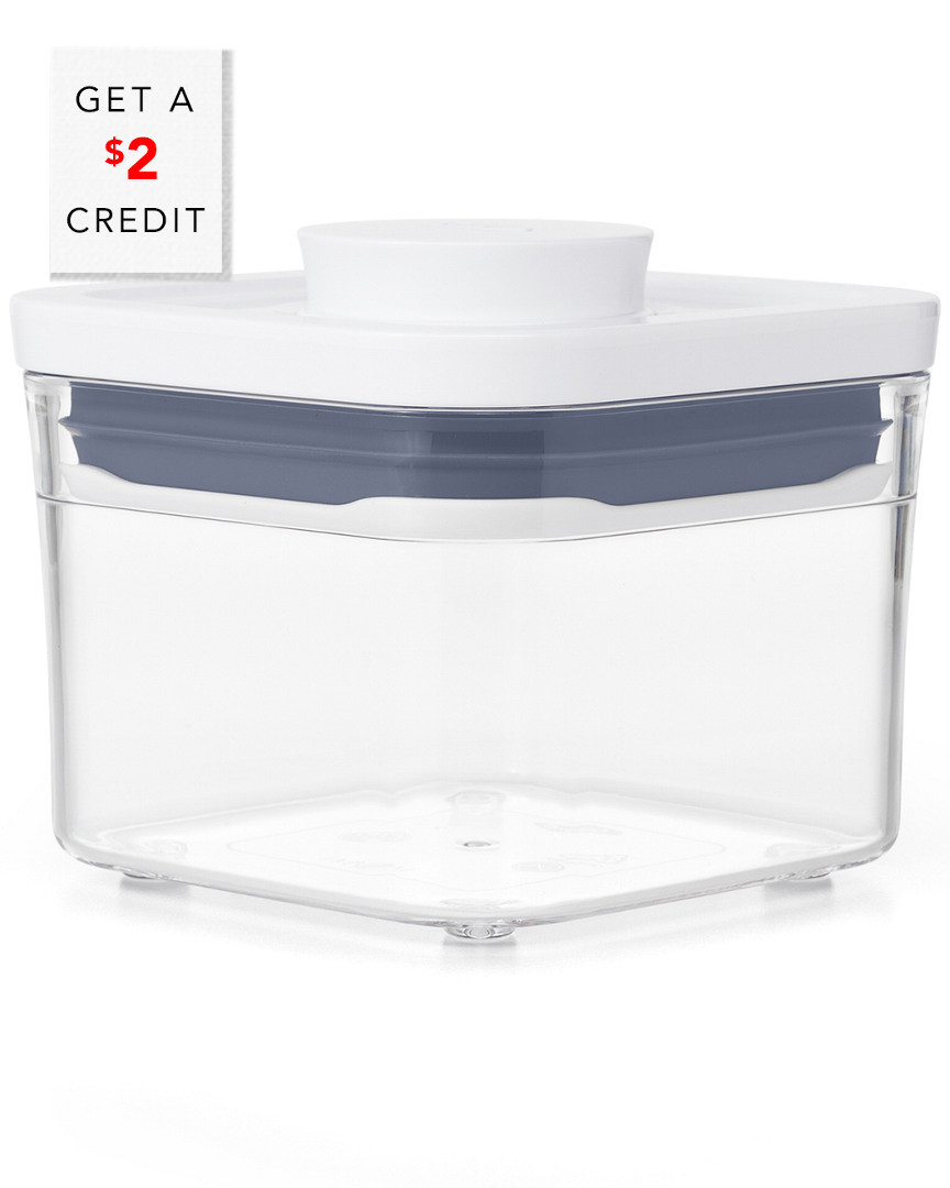 OXO Good Grips Small Square Pop Container with $2 Credit | Ruelala