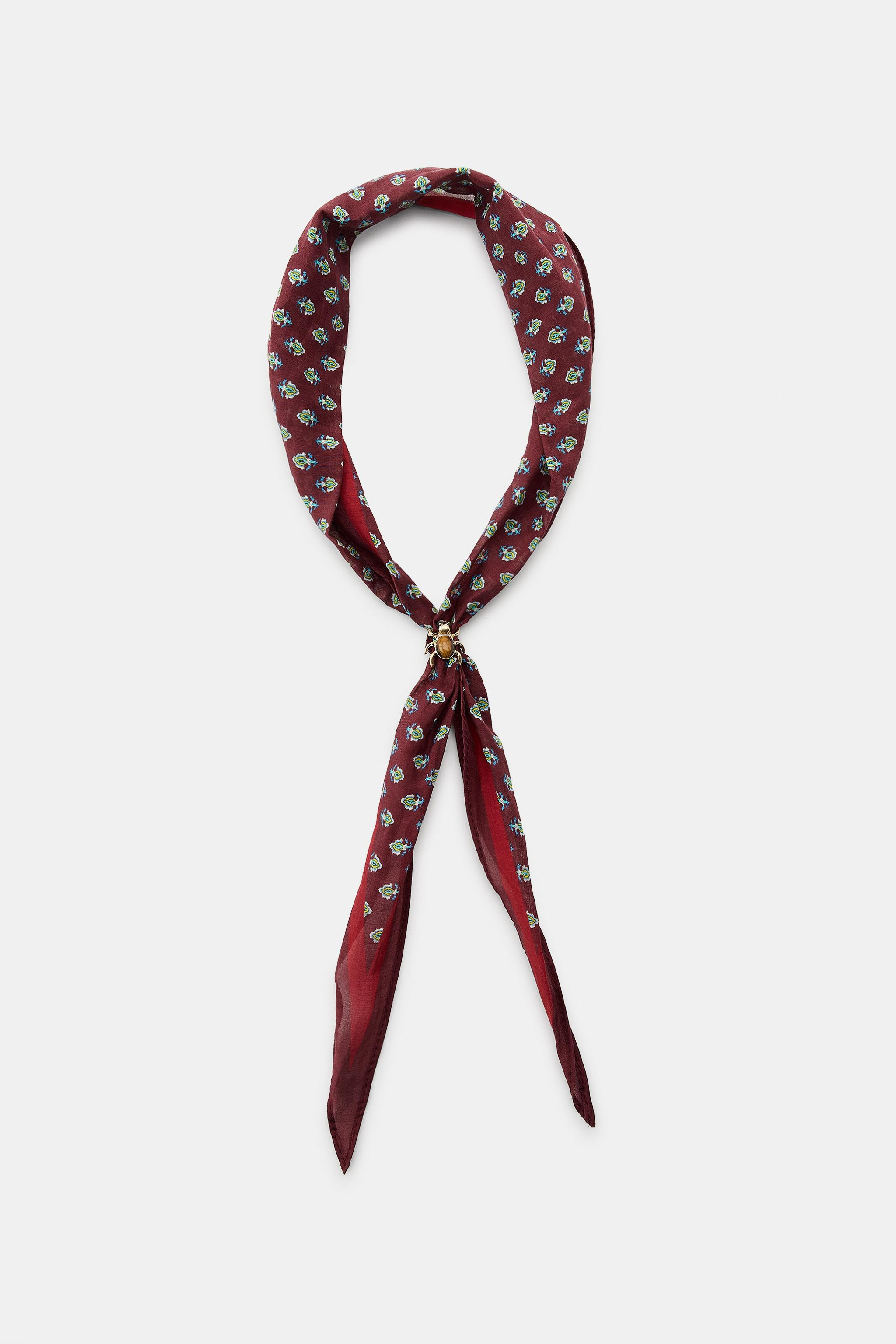 SPIDER SILK PRINTED BANDANA | Zara US