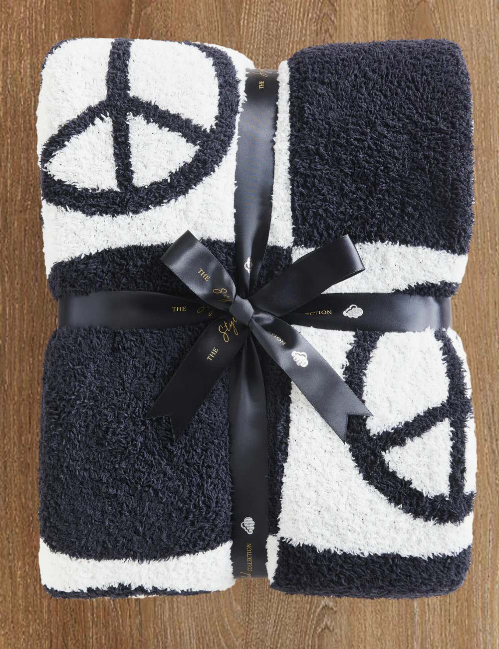 Peace Checkered Buttery Blanket | The Styled Collection