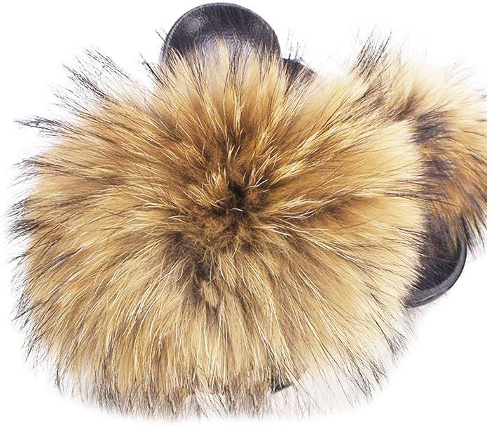 Adorllya Womens Slippers, Cute Fuzzy FILP Flops Slides Comfortable Fur Slippers for Women | Amazon (US)