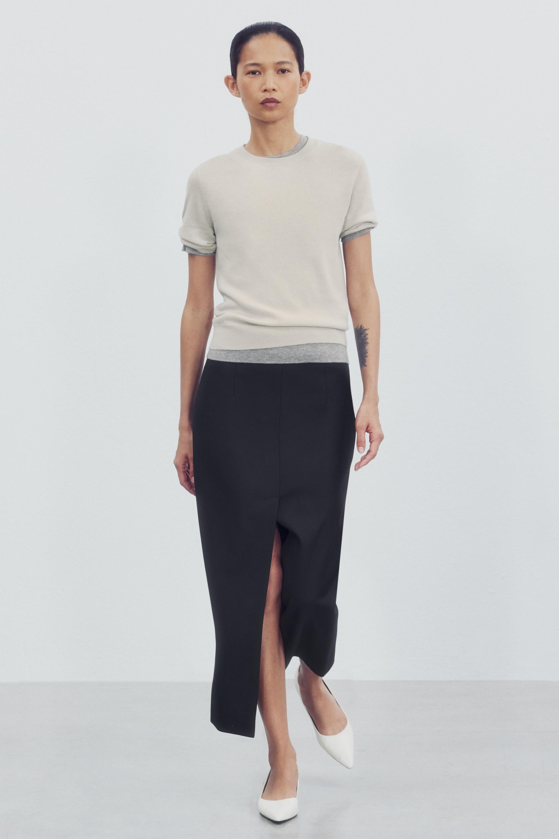 ZW COLLECTION STRAIGHT SKIRT | Zara US