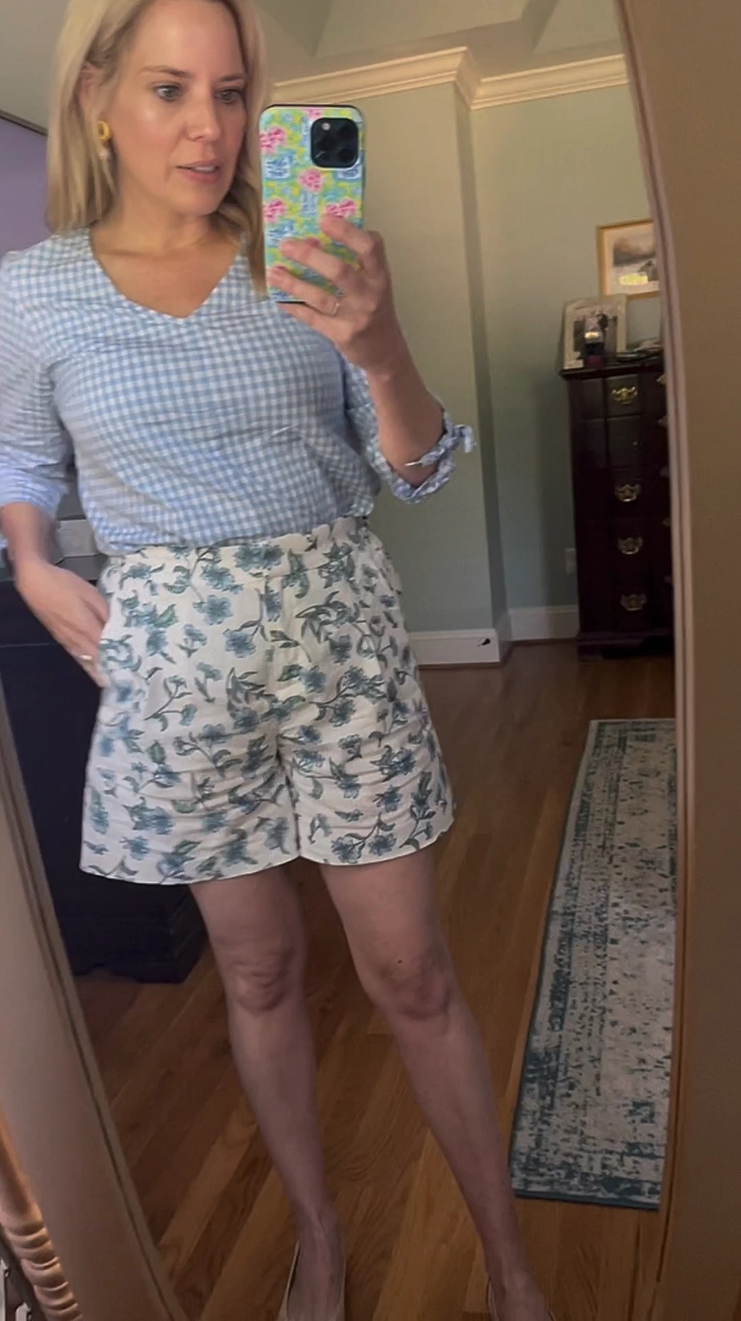 Linen pleated shorts, ballet flats, preppy outfits 

#LTKFindsUnder100 #LTKOver40 #LTKFindsUnder50