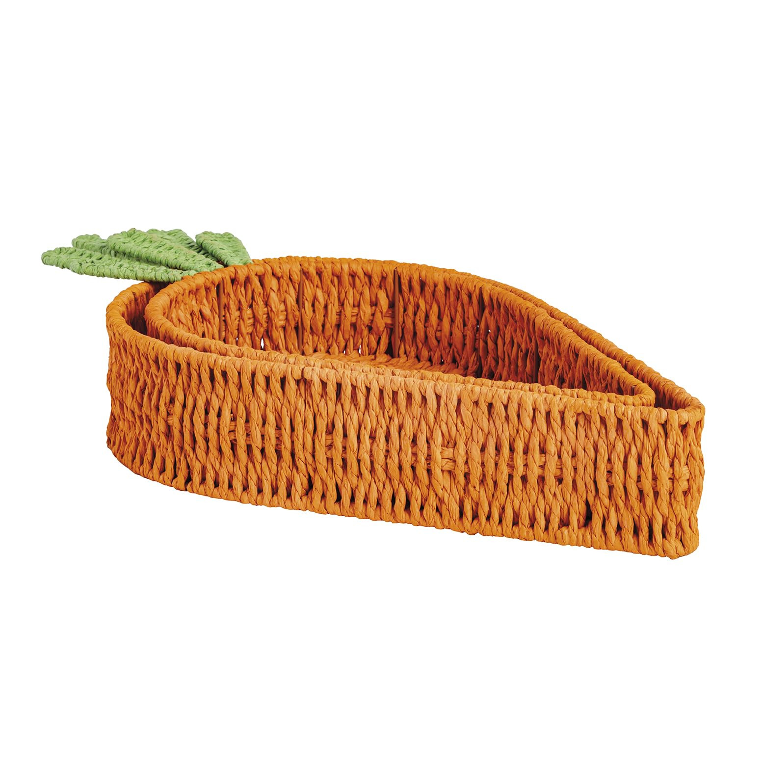 Mud Pie Easter Woven Carrot Trays | Amazon (US)