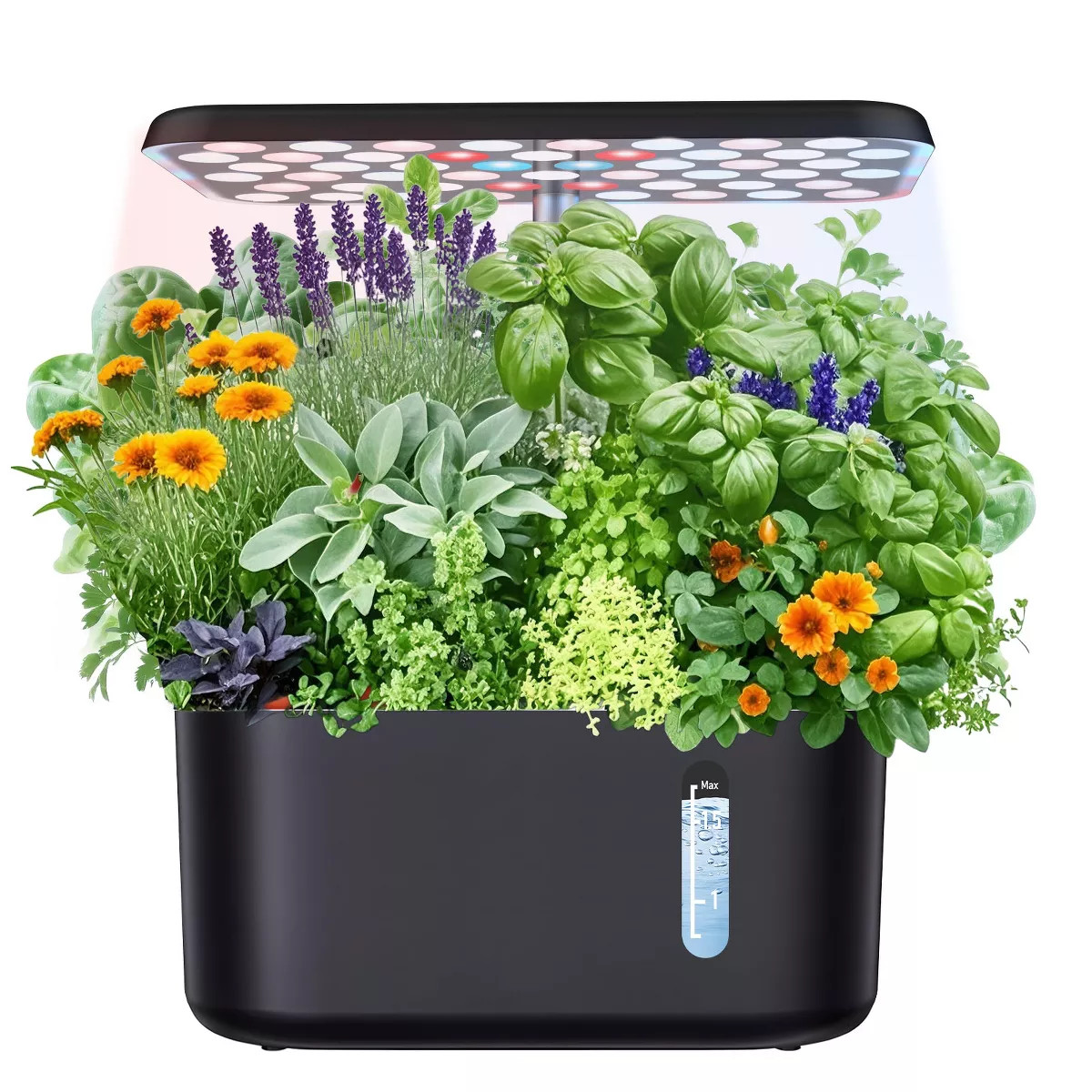 Indoor Hydroponic Growing System, LED Grow Light, Quiet Water Pump, 5 Pods & Automatic Timer for ... | Target