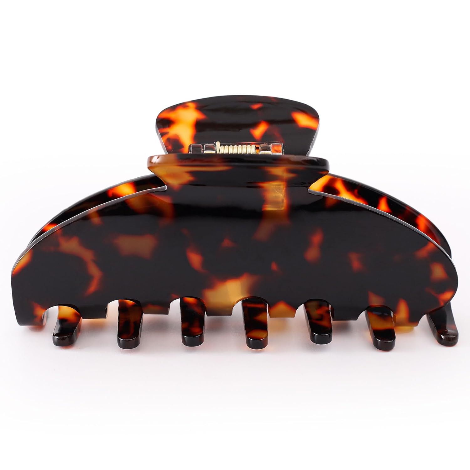 Large Tortoise Shell Hair Clip for Thick Hair Big Hair Claw Clips | Amazon (US)