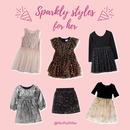 In our eyes, sparkle never goes out of style! We rounded up our favorite dresses that will have her shining on NYE night! 🪩 

#LTKHoliday #LTKSeasonal #LTKkids