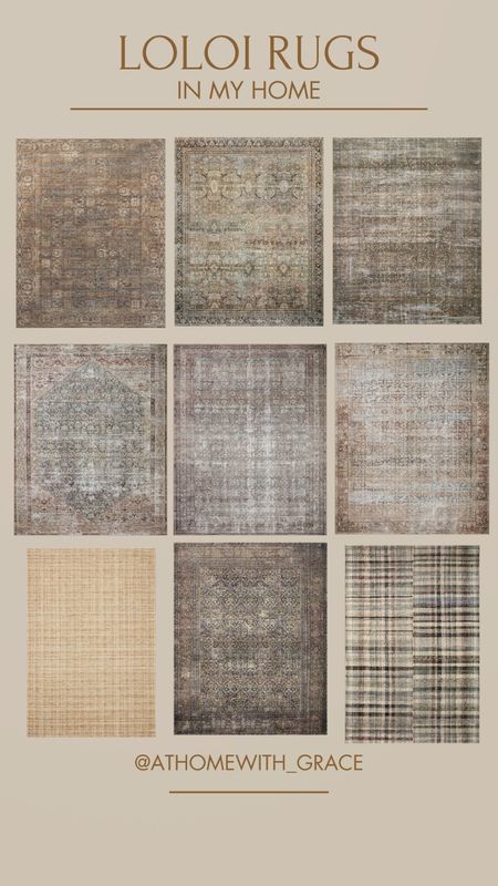 Loloi rugs in my home. CljxLoloi amberlewisxloloi plaid rugs. Low pile rugs. Vintage inspired rugs  

#LTKSaleAlert #LTKHome