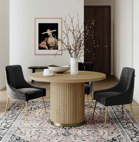 Love the fluted detail of this dining table. 

Affordable dining table / round dining table / round dining table / 

#LTKsalealert #LTKhome